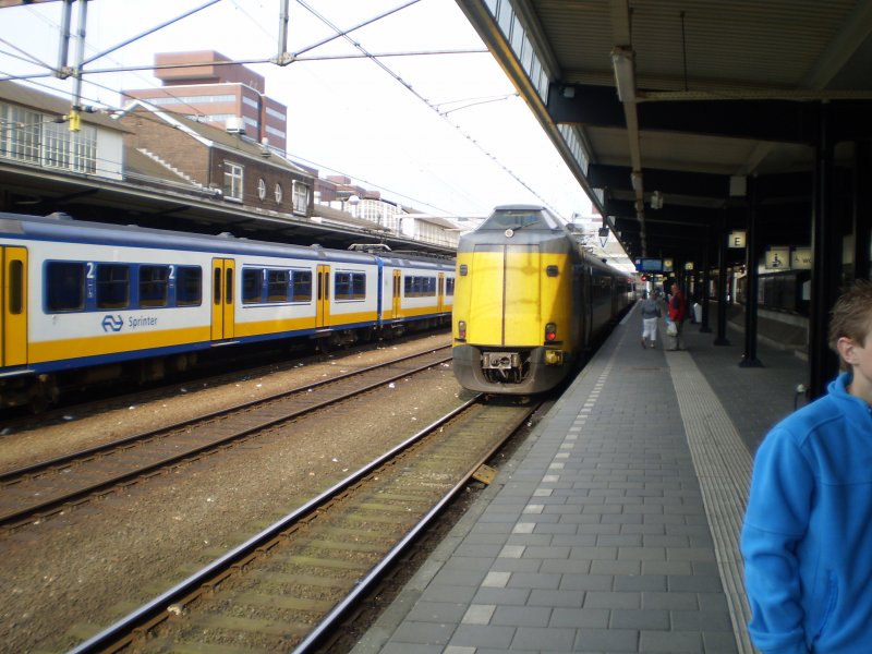 Koploper im bahnhof Amersfoort, Niederlande  