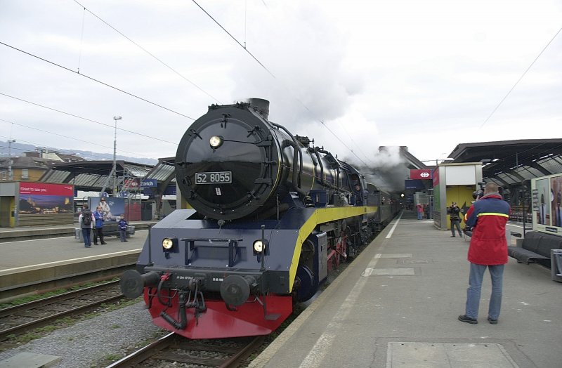 52 8055, descending from Zurich to Konstanz. 03.12.2006 (automatically translated,