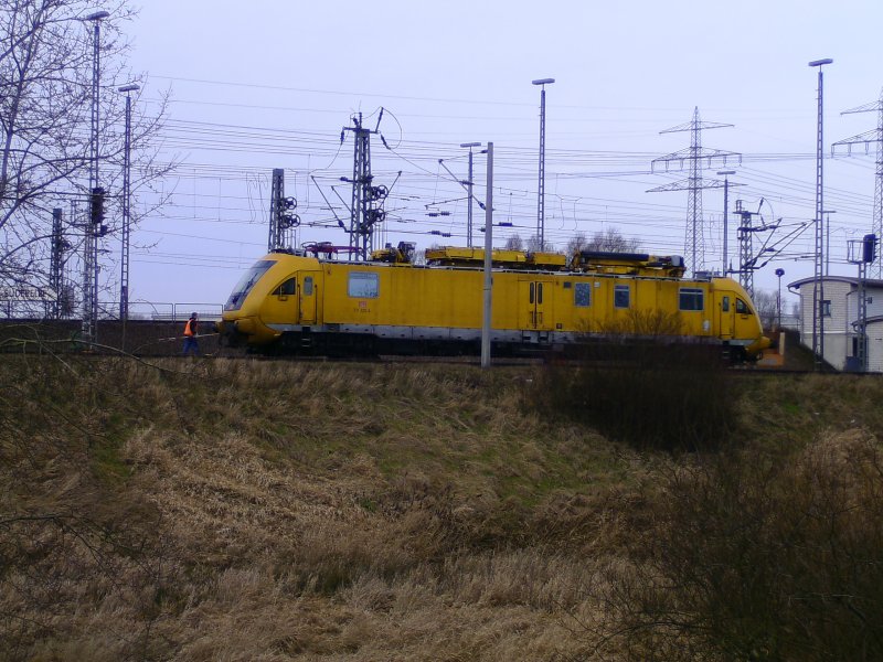 711 120 - 6 am 19.01.2009 im Bahnhof Alte Sderelbe in Hamburg - Altenwerder.