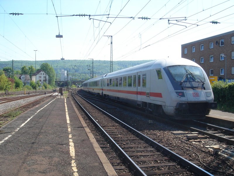 This IC, together with a Br.101 went to Karlsruhe, this