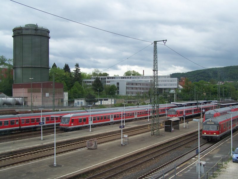 View of the station eels. At this time the station