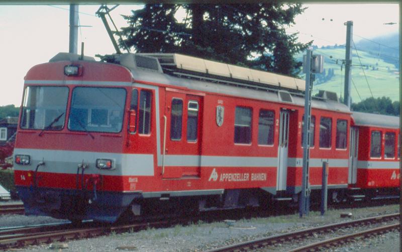 BDeh 4/4 14
22.08.04 Appenzell 