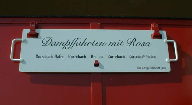 Wagenlaufschild   