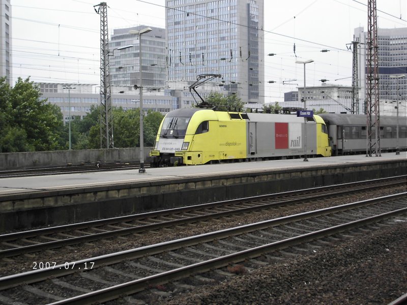 ES 64 der Siemens Dispoloks vermietet an Abelio Rail Nrw