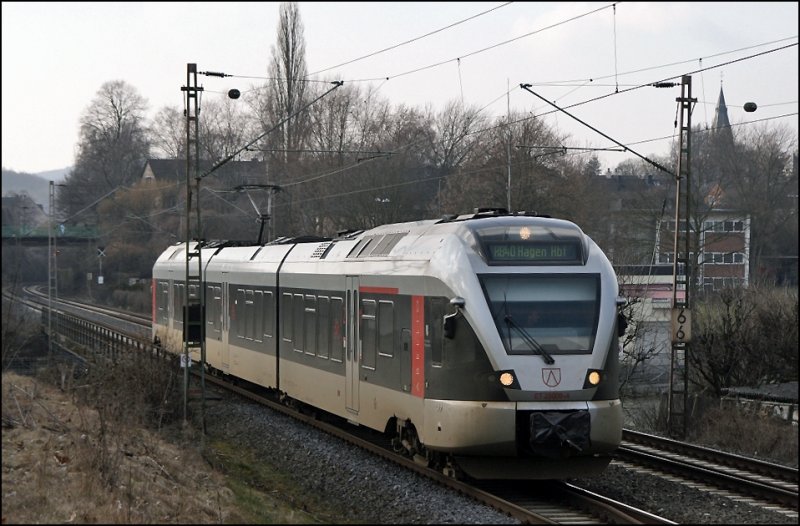 ET23009 KREIS SIEGEN-WITTGENSTEIN ist als ABR33817 (RB40 Ruhr-Lenne-Bahn auf dem