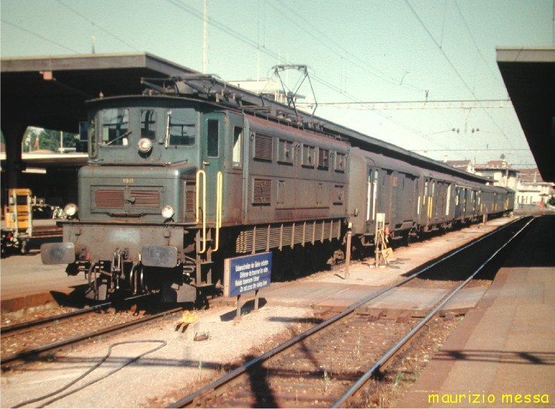 SBB Ae 4/7 11021 - Wil - 09.08.1190 
