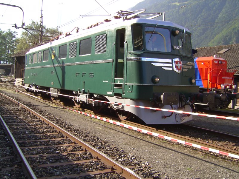 The Ae 6 / 6 11 402 Uri on 08.09.2007