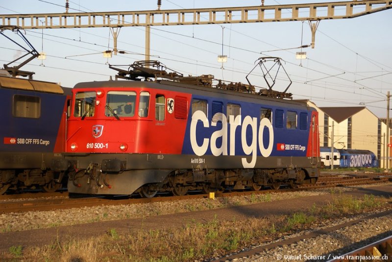 Ae 610 500 am 19.04.07 im RBL 