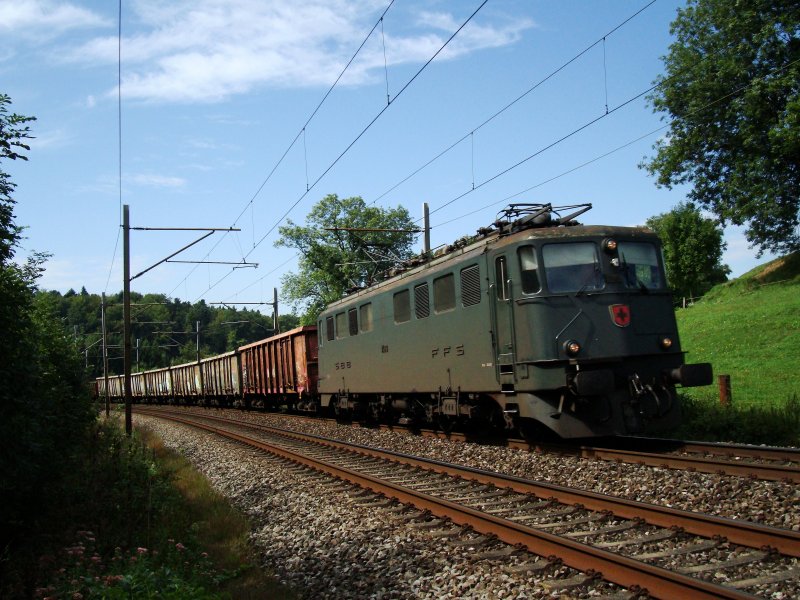 Ae 6 / 6 11 493 with GZ at Wangen