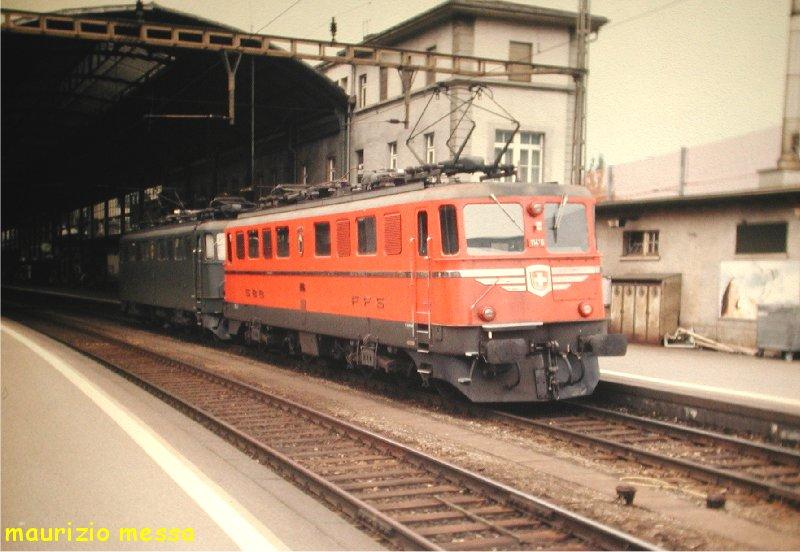 SBB Ae 6 / 6 11 416 + Ae 6