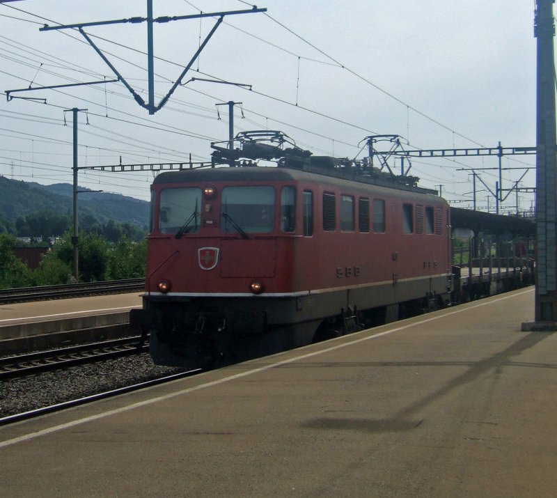SBB-Cargo: Ae 6/6 11430 Gemeinde Schwyz durchf�hrt am 31.7.09 Killwangen-Spreitenbach