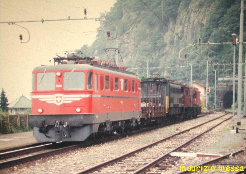 SBB Ae 6 / 6 11 420 + Ae 4