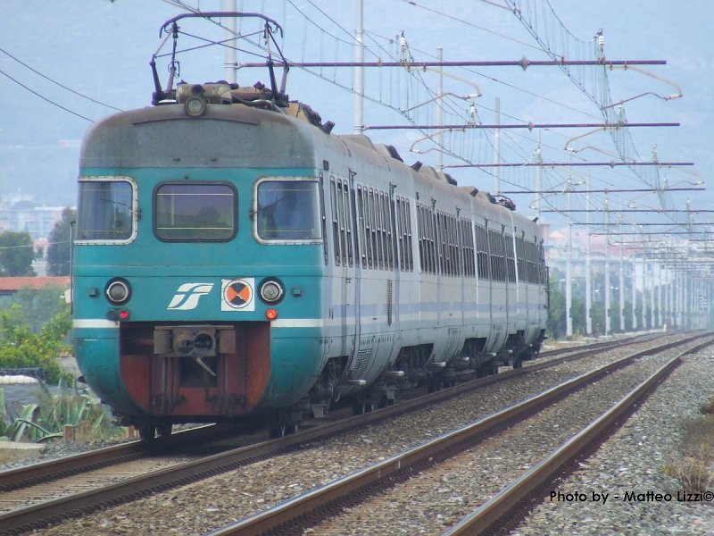 Mit Regionalzuge Albenga-Genova  