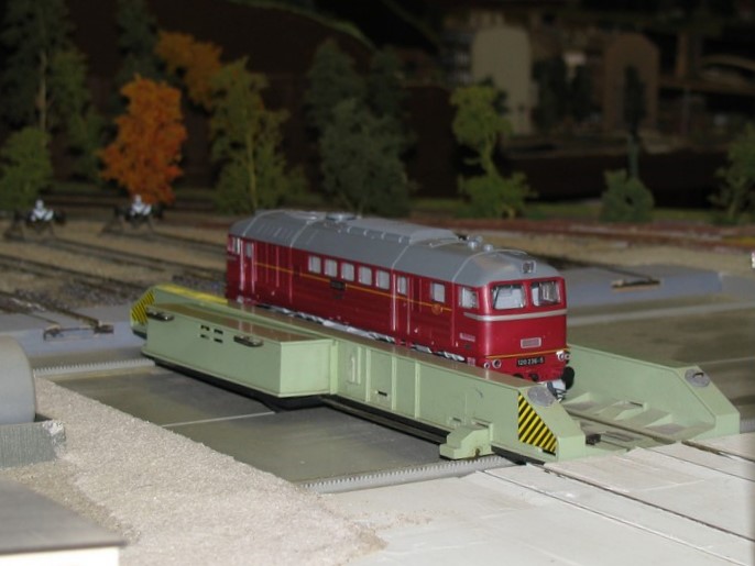 Scene of the model railroad system of Karow Lübzer Model