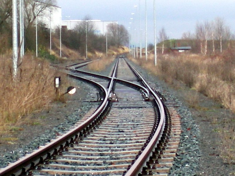 Bahnhof Artern: Vor eigen jahren stand an der Stelle noch