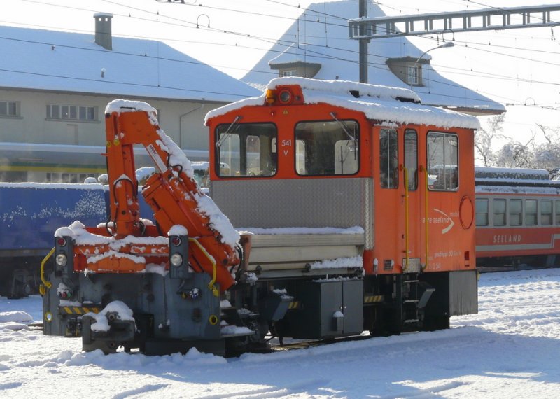 asm BTI - Abgesteller Tm 2/2 541 im Bahnhofsareal von
