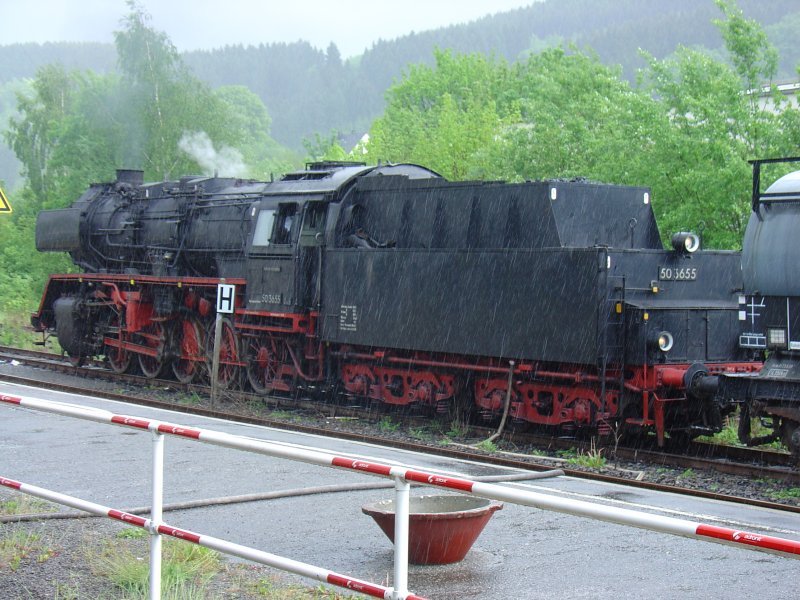 Nach seiner Ankunft am 12. Mai 2007 wurde der Traditionszug