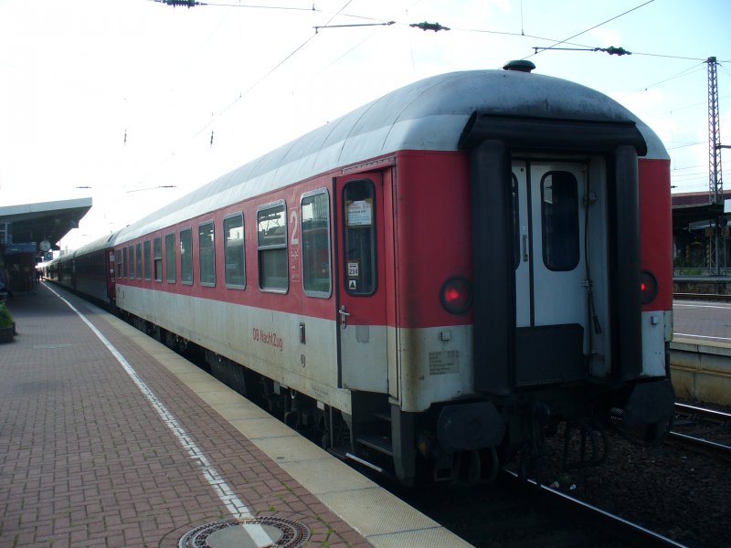 Dieser Liegewagen ist das Ende des UEx von Dortmund nach