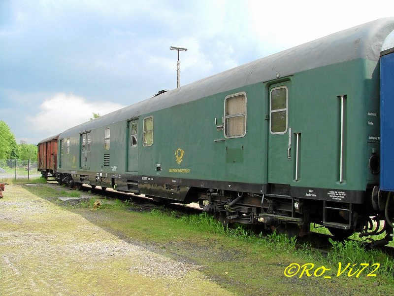 ex-German Bundespost.Standort: Railroad Museum BO Dahlhausen.15.05.2005 (automatically translated, Powered by