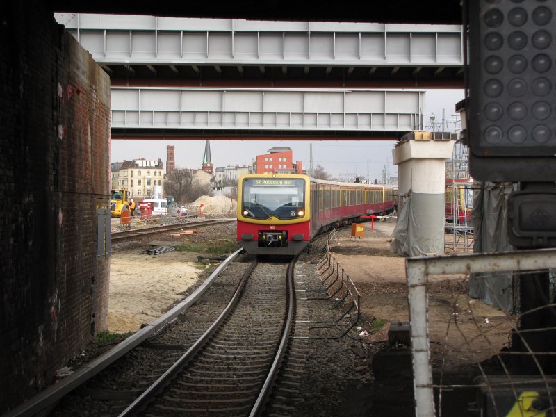 Die Bauarbeiten auf dem Bahnhof Berlin Ostkreuz laufen auf Hochtouern