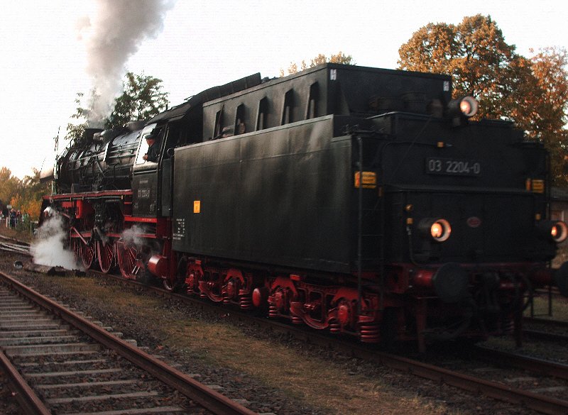 5 Railway Festival Berlin-Tegel 10.03.2008 pasture .- 03 2204-0 (automatically