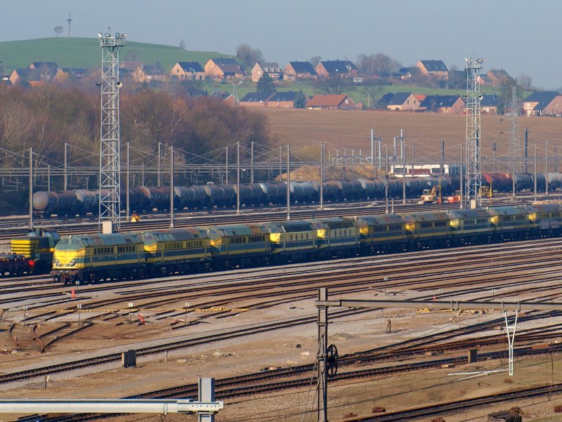 SNCB 5156 Montzen Gare België 17 Oktober 2009 Bahnbilder.de