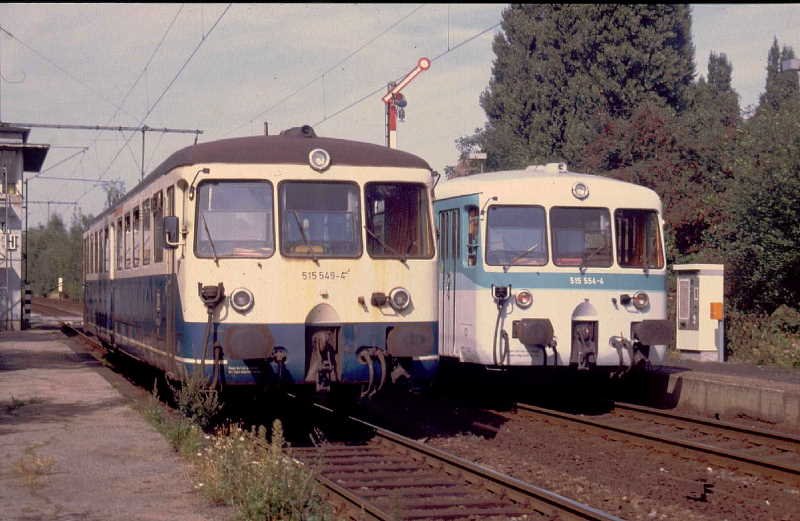 + 515 549 515 554 in Bochum-Gratz on 13/08/1993 (automatically