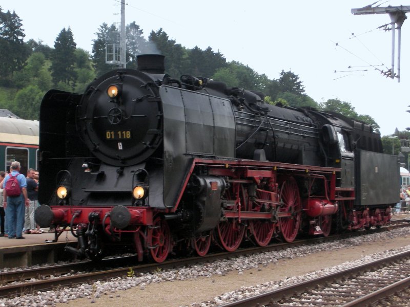 Diese Dampflok war am Wochenende zum Fest Dampwoll�ken iwwer Ettelbr�ck 