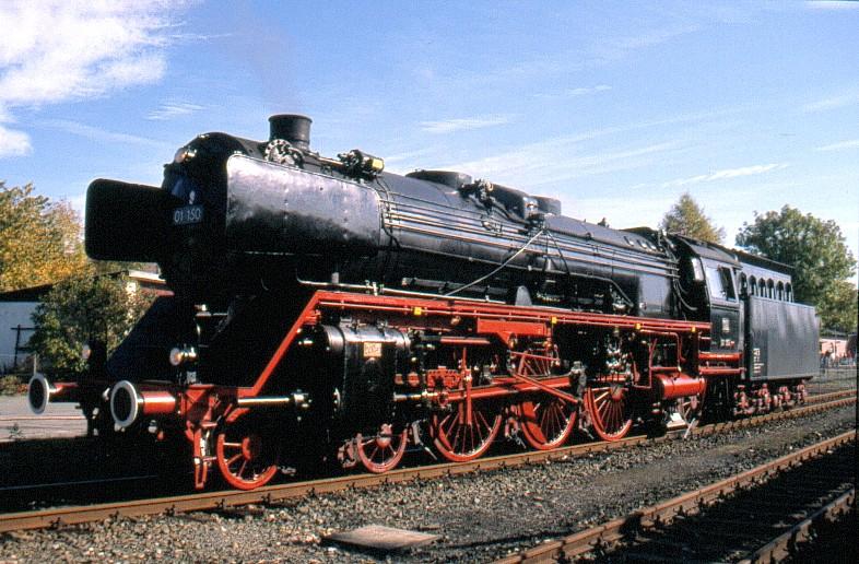 01 150 Soderfahrt zur Schiefen Ebene.
Neuenmarkt-Wirsberg 1989 