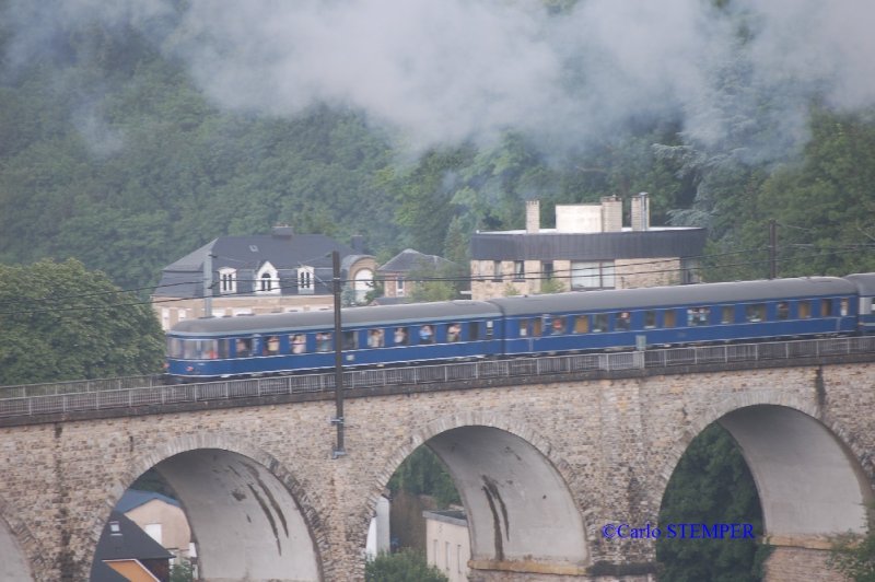 June 10, 2007 end of the train with Pullman cars