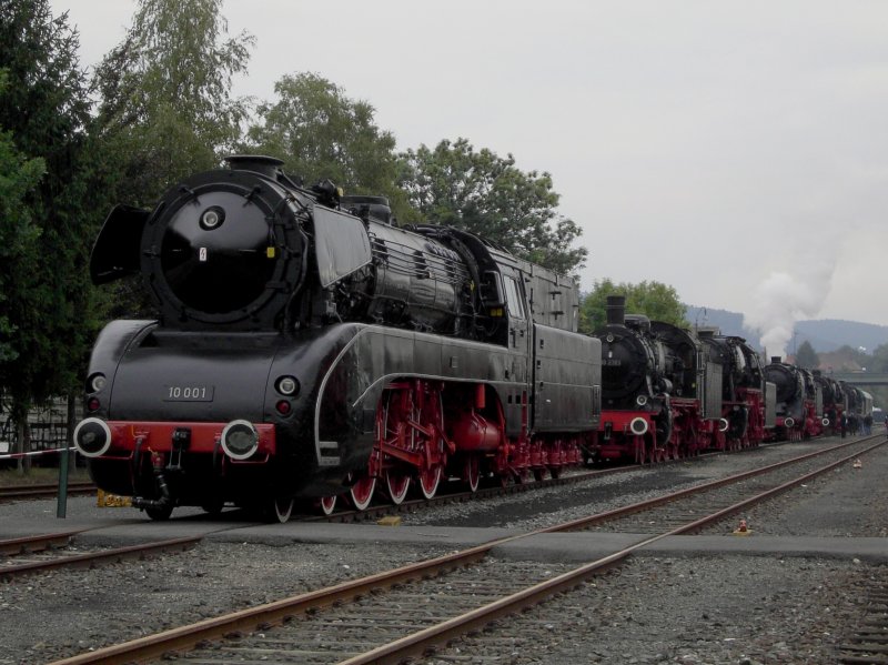 The 10 001 exhibited in the open area of the