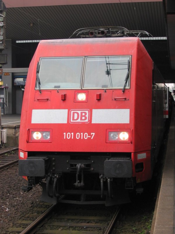 101 010-7 im HbF D�sseldorf am 26.04.2008 