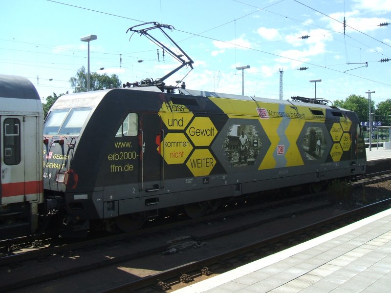 BR 101 141-0 in Bochum Hbf.(05.08.2007) 