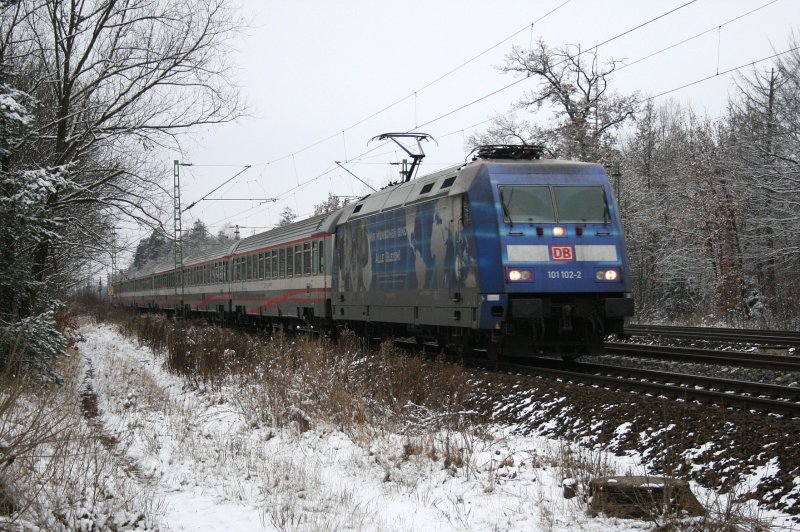 101 102 with IC 89 on 13.12.2008 in Haar (near