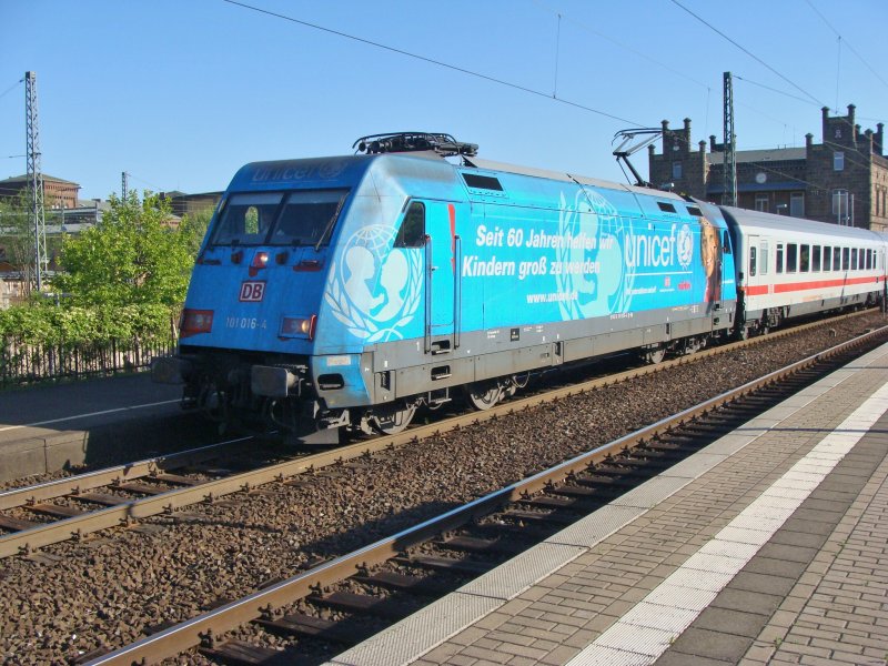 101 016 am 24.6.2009 in Minden (Westfahlen) 
