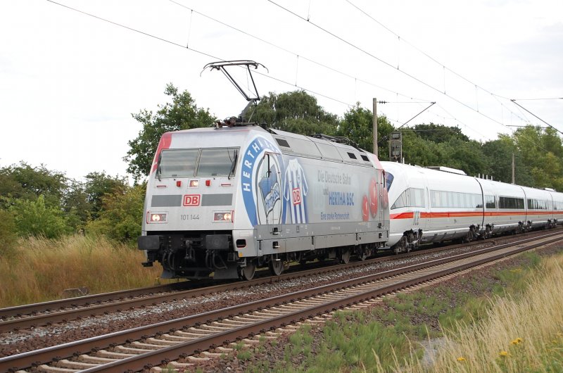 101 144 Hertha BSC zieht am 14.07.2009 einen d�nischen IC