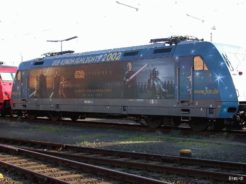 Lok 101 083 to promote the movie Star Wars II