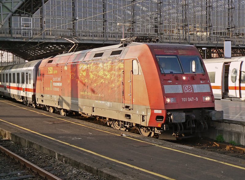 aufgenommen bei der Ausfahrt in K�ln Hbf am 12.09.09 