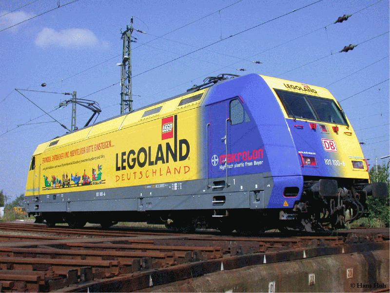 101 100-6 Legoland/Makrolon in Hamburg am 29.08.02 
