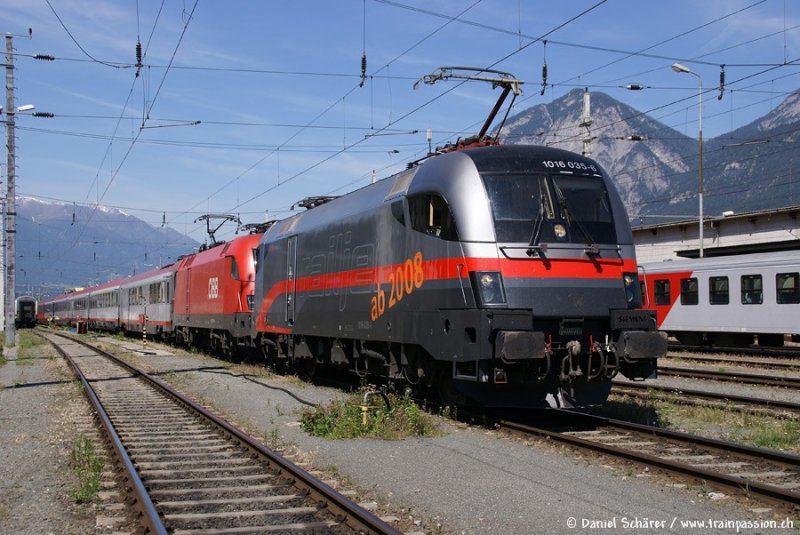 1016 035 und 1116 111 am 20.05.07 in Innsbruck 