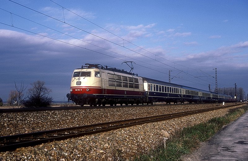 103 112 bei Bruchsal 25.11,86 