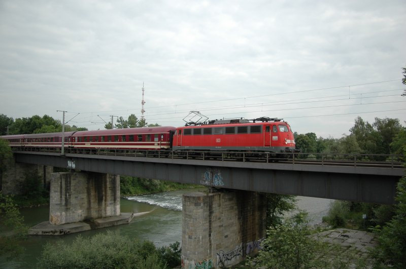 110 454 14:06:08 on extra long with a special train