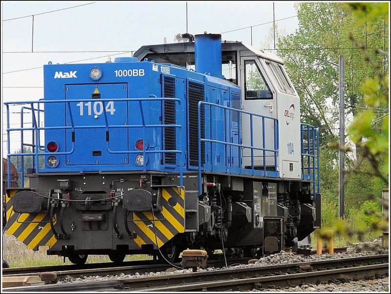 Am 25.04.09 war in Luxemburg Cargo am Zug! Am Tag