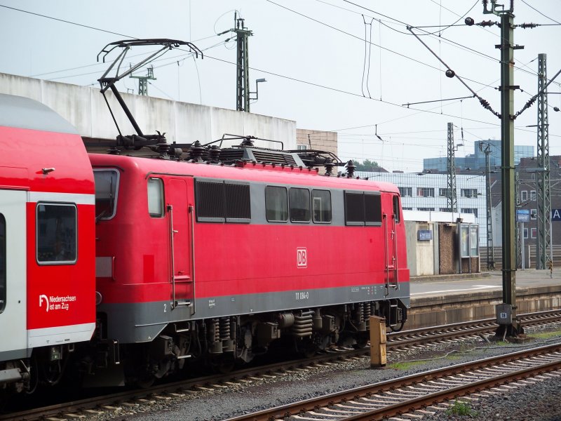 111 084 is to drive to Hanover main station in