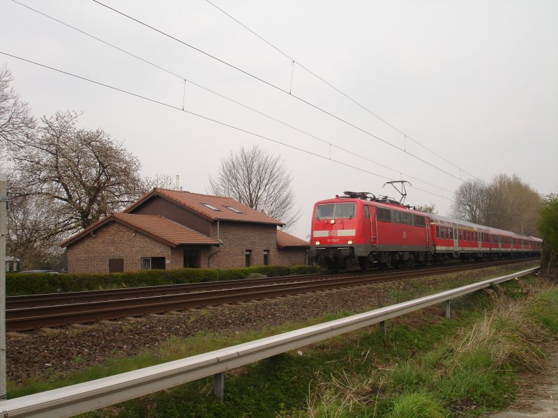 111 151-7 bei W�rm (Geilenkirchen)  