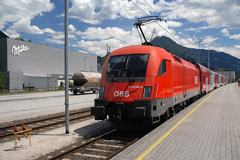 1116 045 ist bereitgestellt in Bludenz. 14.07.2007 