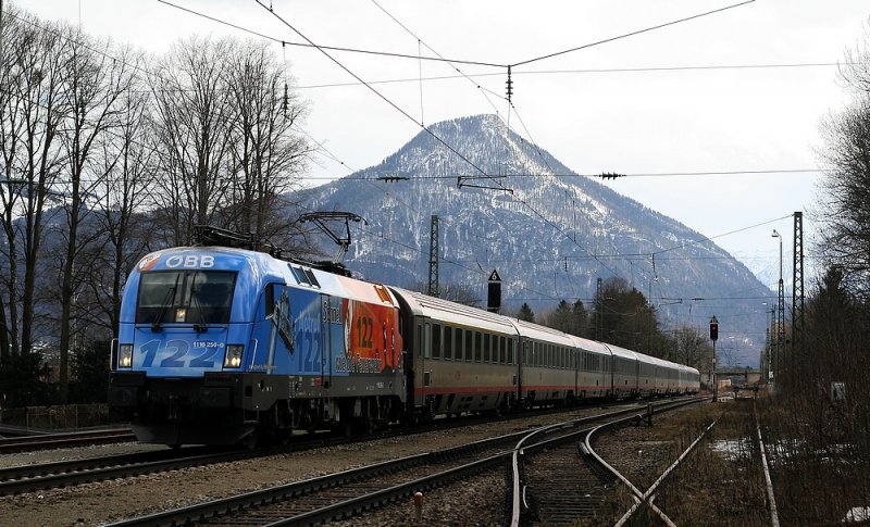 Am 09.03.2009 wurde der 1116 250-0 122 Schnell wie die