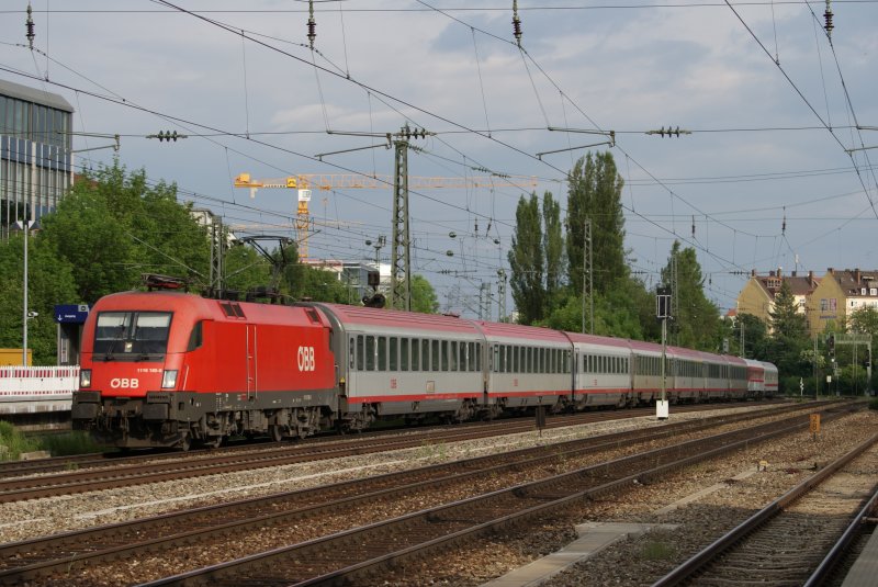 1116 at 185-8 with an EC in Munich Heimeranplatz 05/30/2009