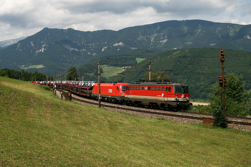 29.7.09 Der Semmering bietet immer wieder eine nette Abwechslung, ganz