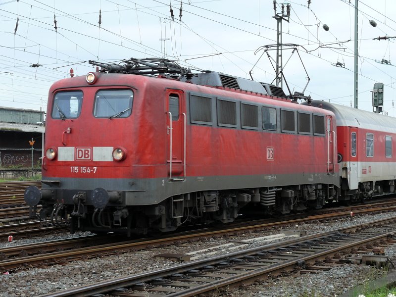 115 154-7. Dortmund Hbf. 17.05.2009.  